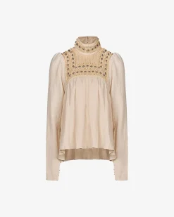 Mes Demoiselles Paris Chemises & Tops>Blouse Nessa Naturel