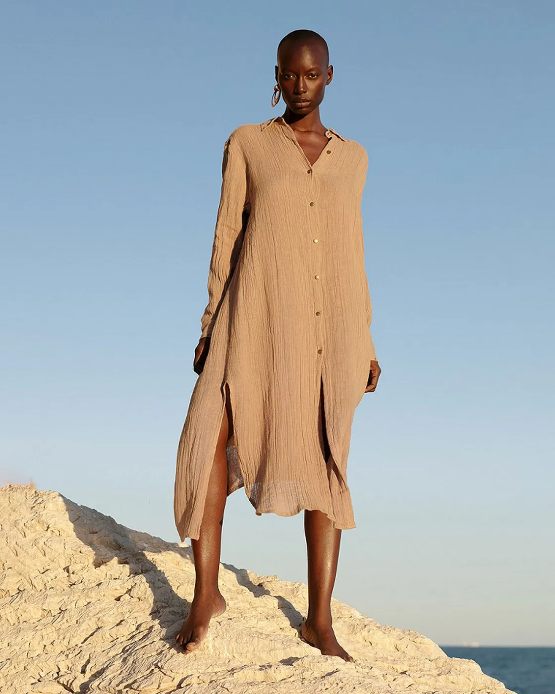 Mes Demoiselles Paris Chemises & Tops>Chemise Gil Sable