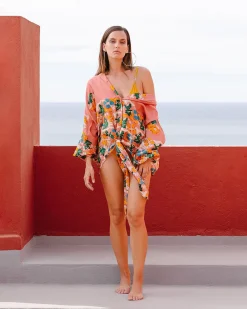 Mes Demoiselles Paris Chemises & Tops>Chemise Wappa Imprime Fleuri