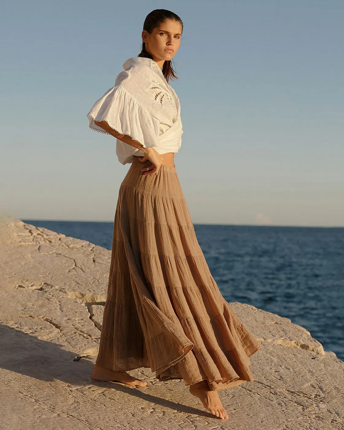 Mes Demoiselles Paris Robes & Jupes>Jupe Gateau Sable