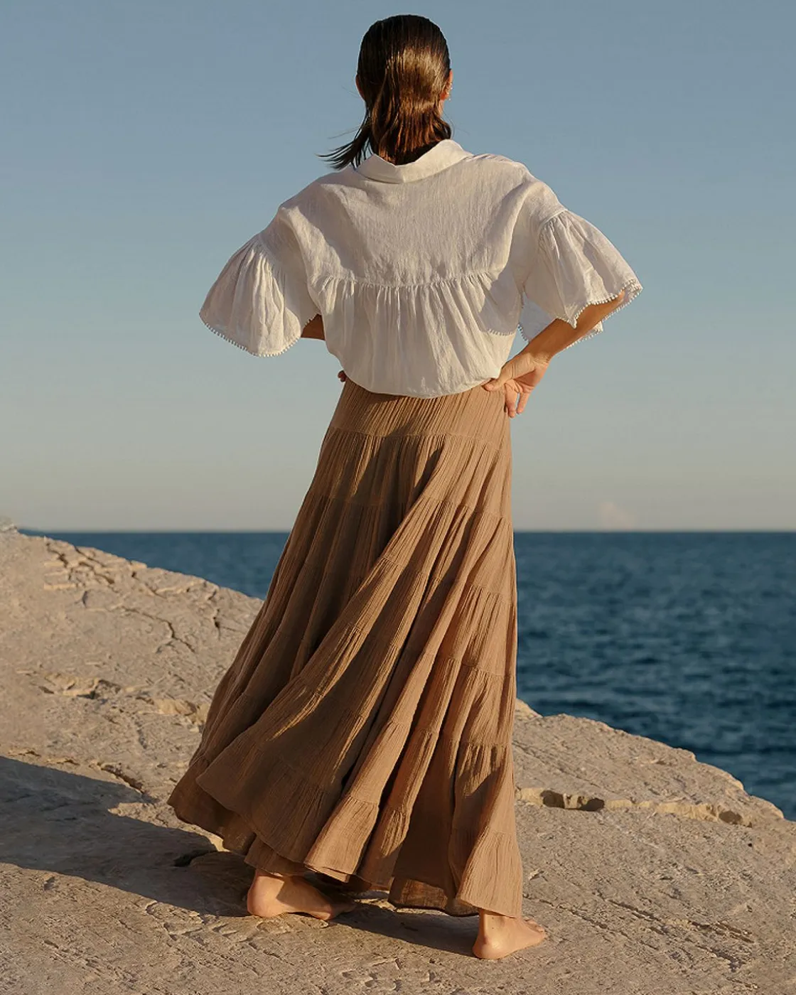 Mes Demoiselles Paris Robes & Jupes>Jupe Gateau Sable