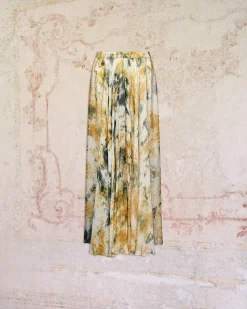 Mes Demoiselles Paris Robes & Jupes>Jupe Ina Kaki / Ocre