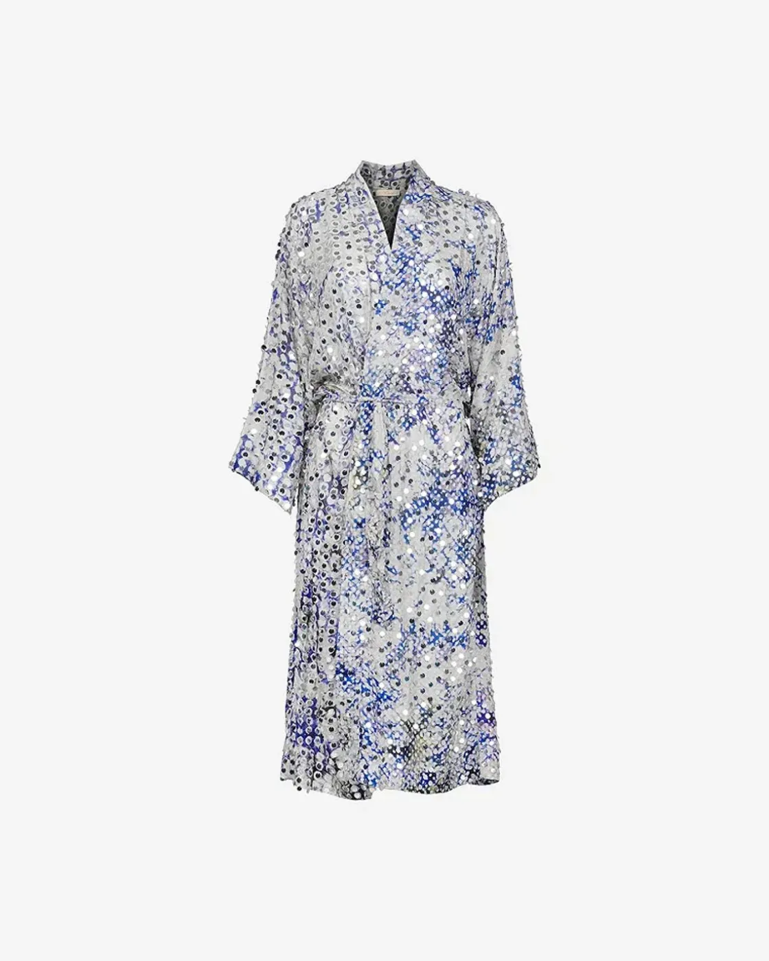 Mes Demoiselles Paris Kimonos & Ponchos>Kimono Dyonisos Bleu