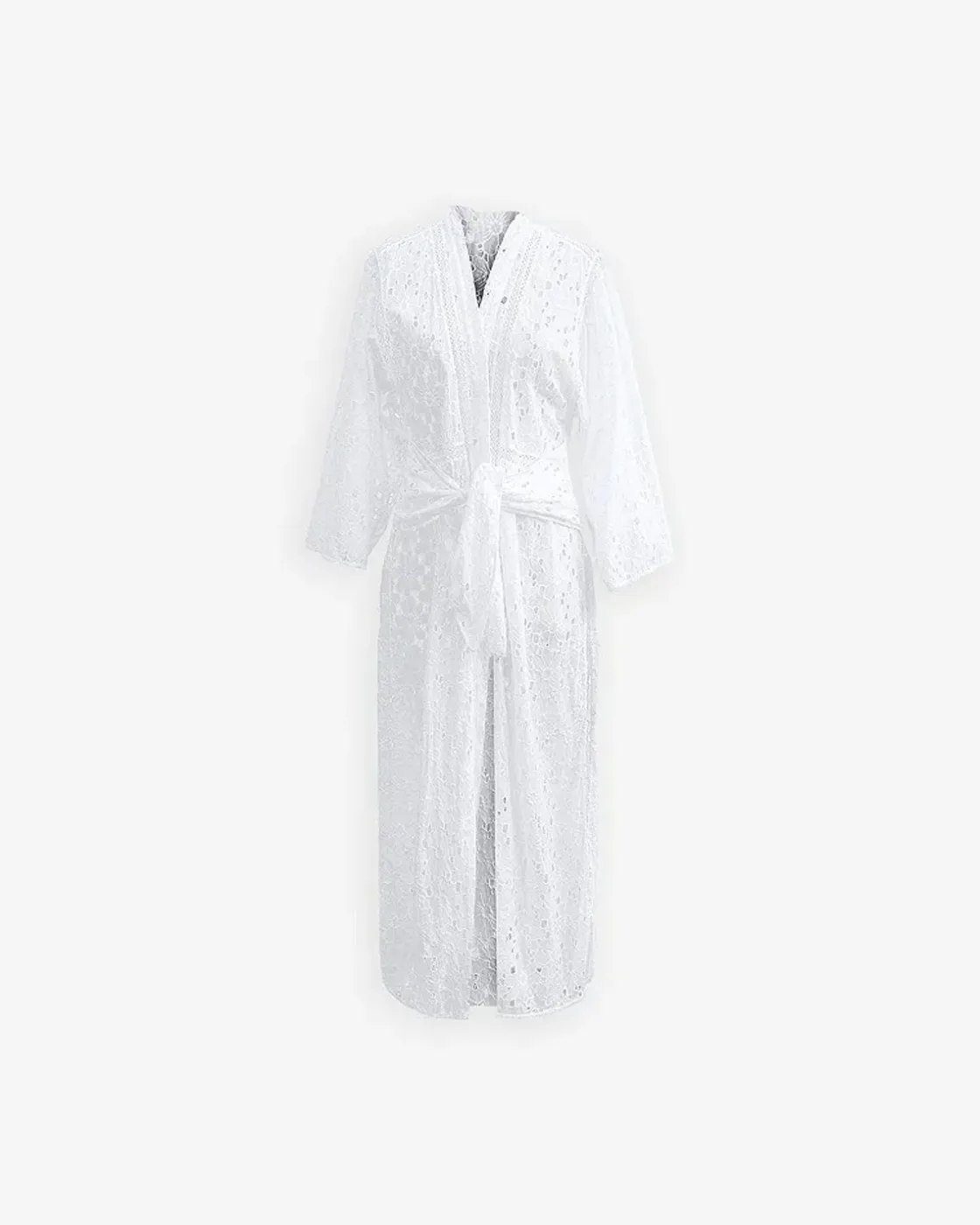 Mes Demoiselles Paris Kimonos & Ponchos>Kimono Lilibet Blanc