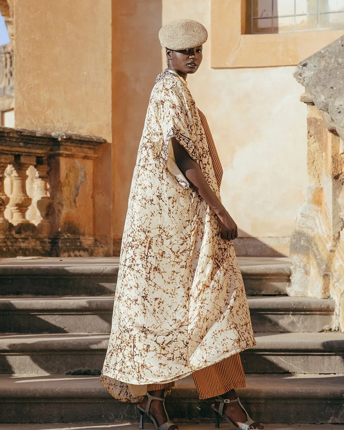 Mes Demoiselles Paris Kimonos & Ponchos>Kimono Sonada Beige