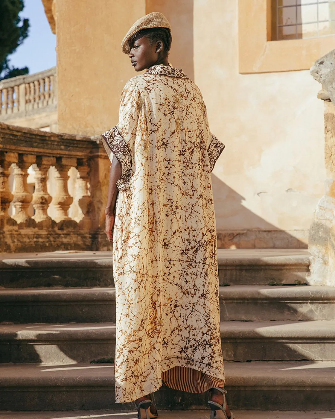 Mes Demoiselles Paris Kimonos & Ponchos>Kimono Sonada Beige