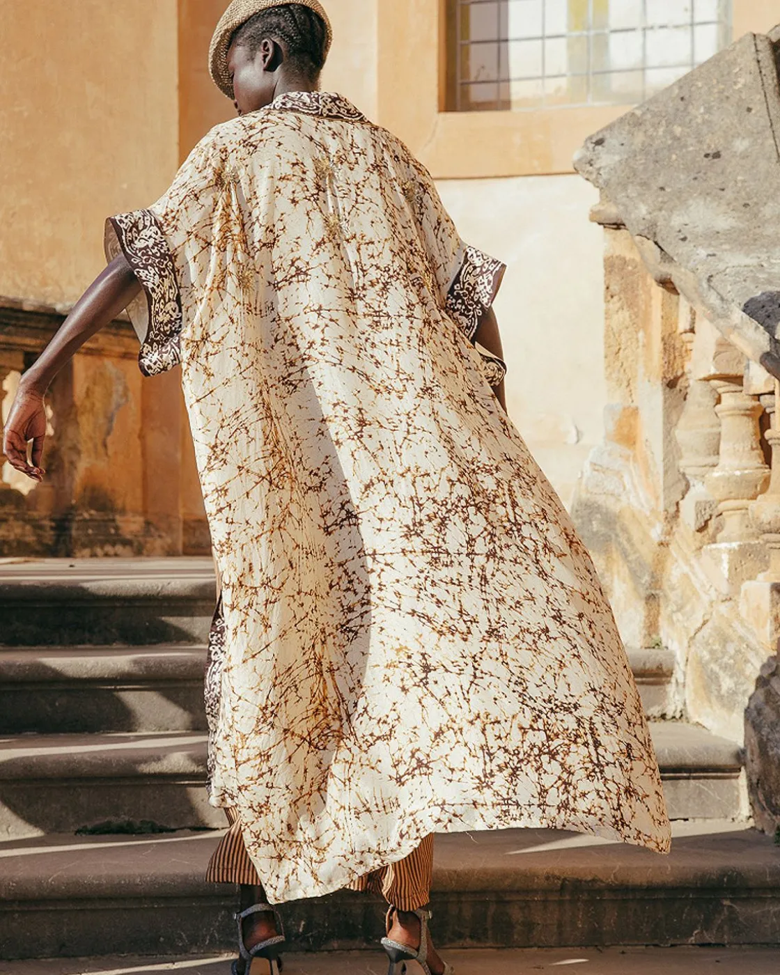 Mes Demoiselles Paris Kimonos & Ponchos>Kimono Sonada Beige