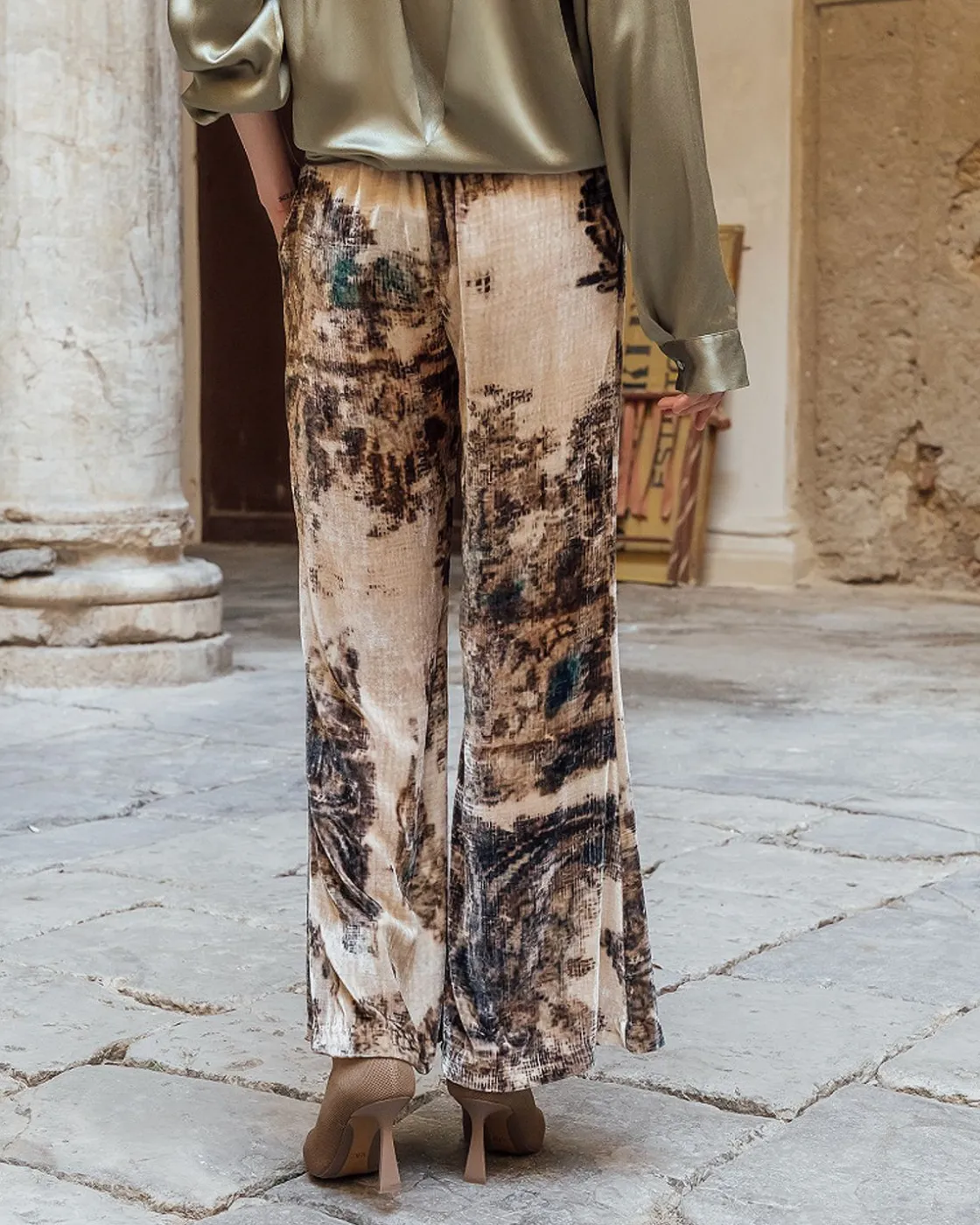 Mes Demoiselles Paris Pantalons>Pantalon Allar Kaki