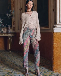 Mes Demoiselles Paris Pantalons>Pantalon Oriana Multicolore