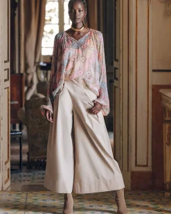 Mes Demoiselles Paris Pantalons>Pantalon Paline Sable