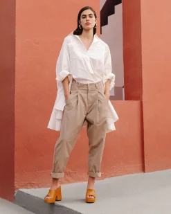 Mes Demoiselles Paris Pantalons>Pantalon Richelieu Bronze