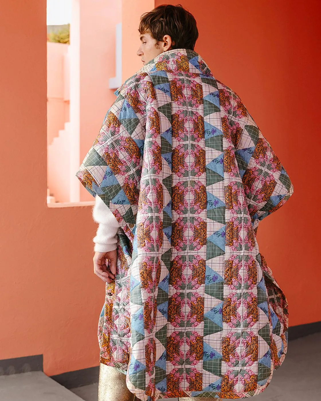 Mes Demoiselles Paris Kimonos & Ponchos>Poncho Fona Multicolore