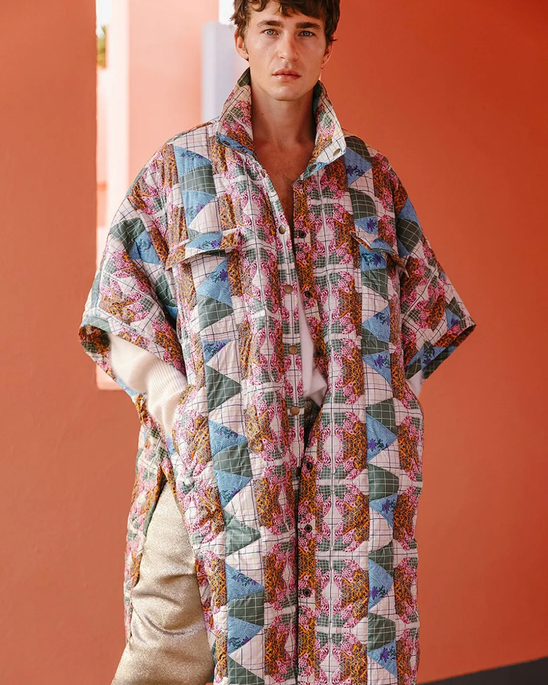 Mes Demoiselles Paris Kimonos & Ponchos>Poncho Fona Multicolore