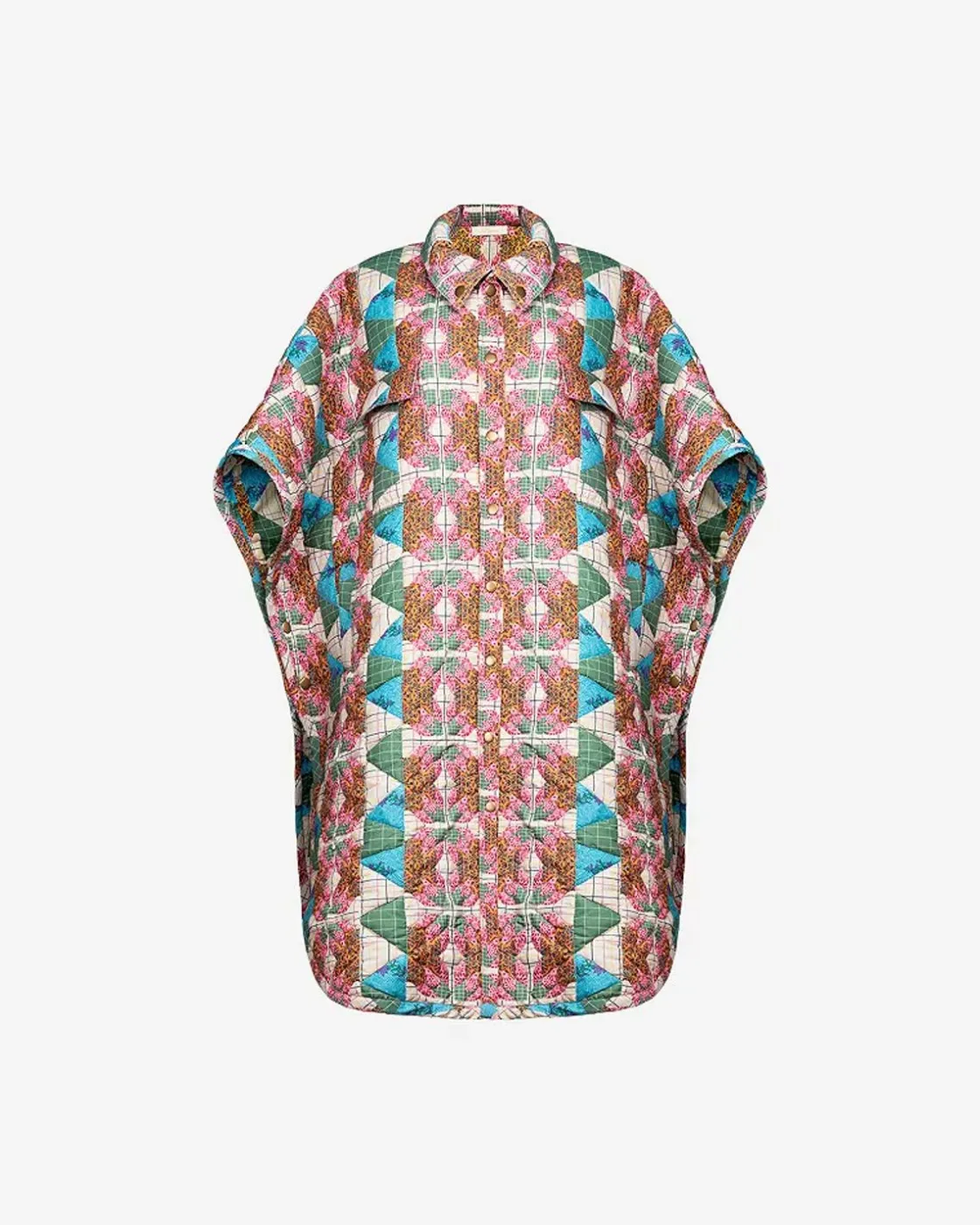 Mes Demoiselles Paris Kimonos & Ponchos>Poncho Fona Multicolore