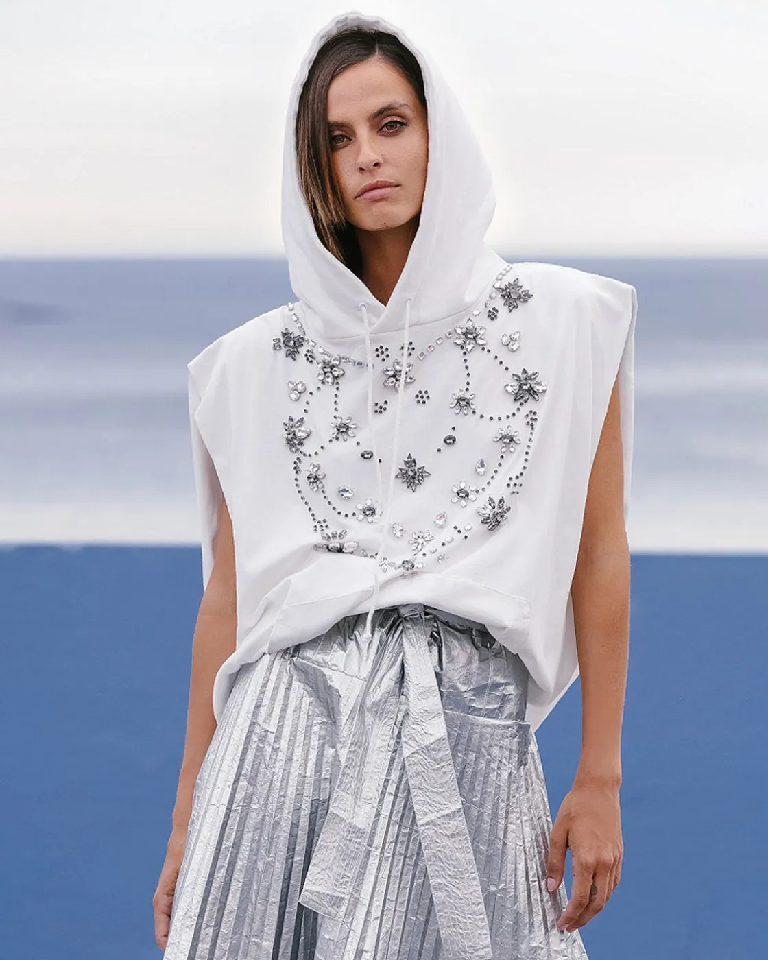 Mes Demoiselles Paris Pulls & Gilets>Pull Momo Blanc