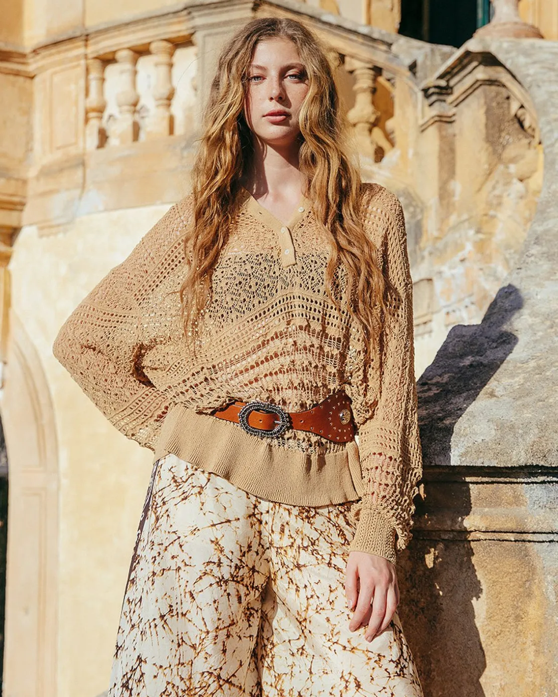 Mes Demoiselles Paris Pulls & Gilets>Pull Rapha Camel