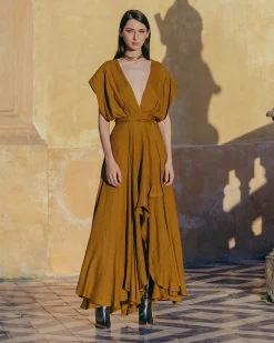 Mes Demoiselles Paris Robes & Jupes>Robe Clara Bronze