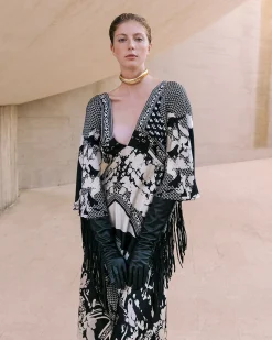 Mes Demoiselles Paris Robes & Jupes>Robe Wonda Noir / Blanc