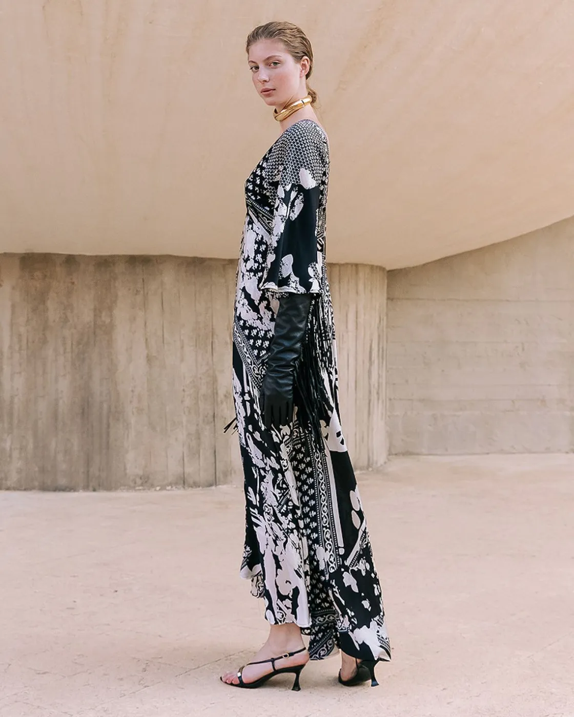 Mes Demoiselles Paris Robes & Jupes>Robe Wonda Noir / Blanc