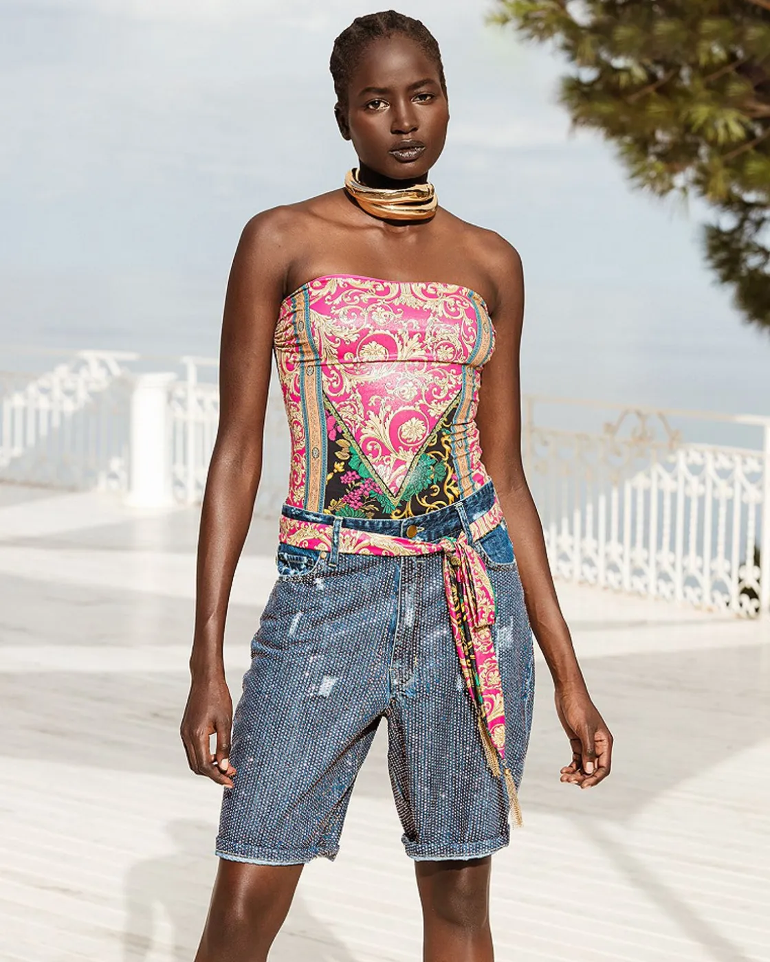 Mes Demoiselles Paris Pantalons>Short Joplin Bleu